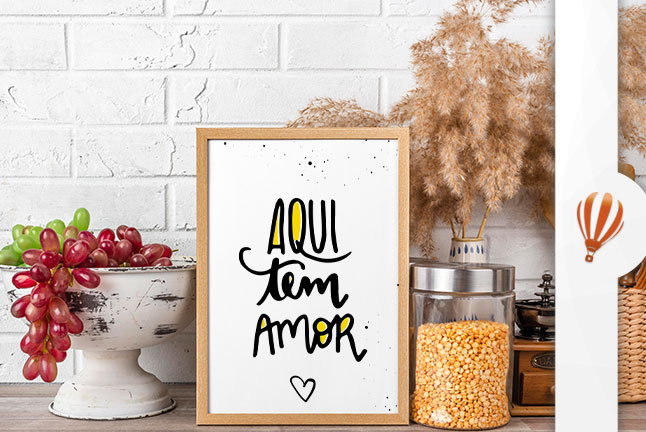 Quadros Decorativos Frases Ingles